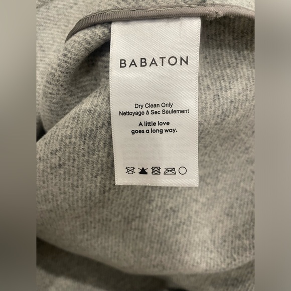 Babaton The Stedman Coat - Large Grey - NEW Condition - Picture 14 of 16